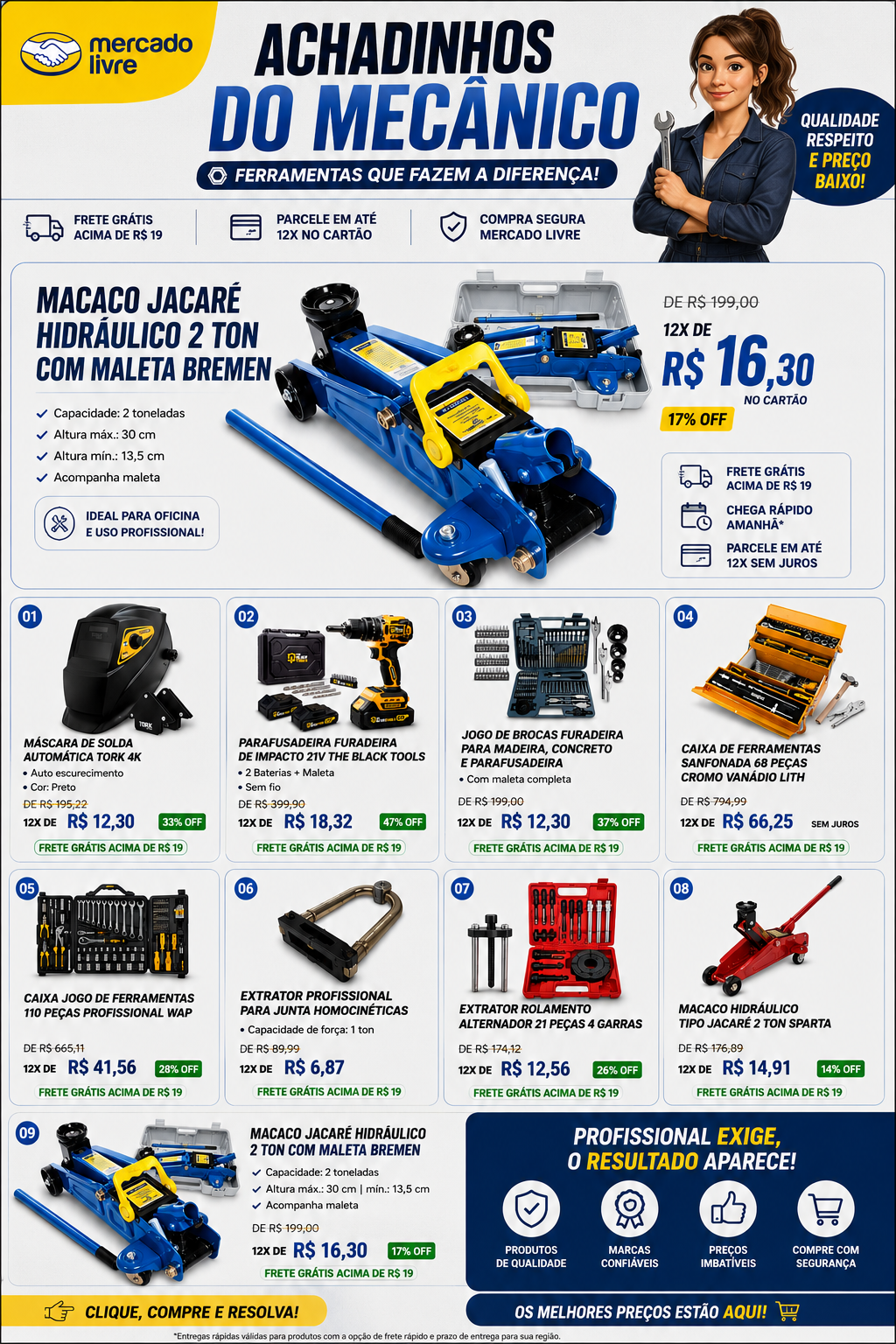 Ferramentas Mecânico