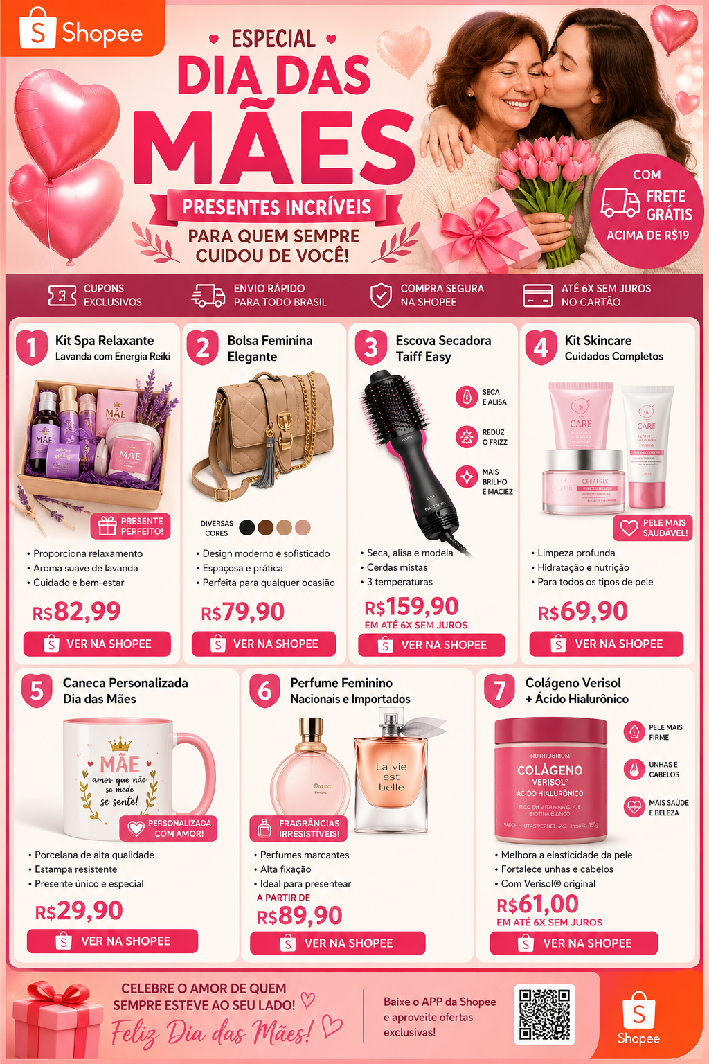 Especial Dia das Mães Mercado Livre