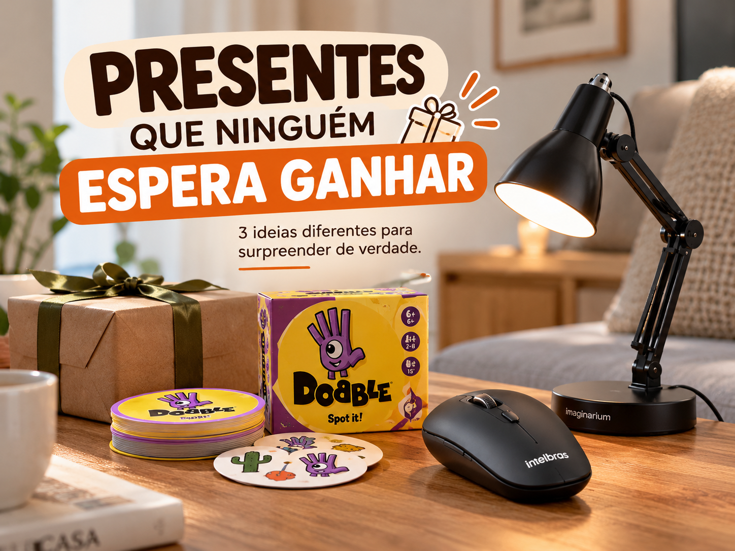 Ideias de presentes criativos